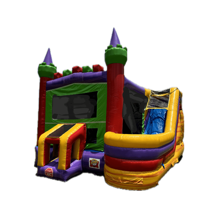 Bounce House with Waterslide