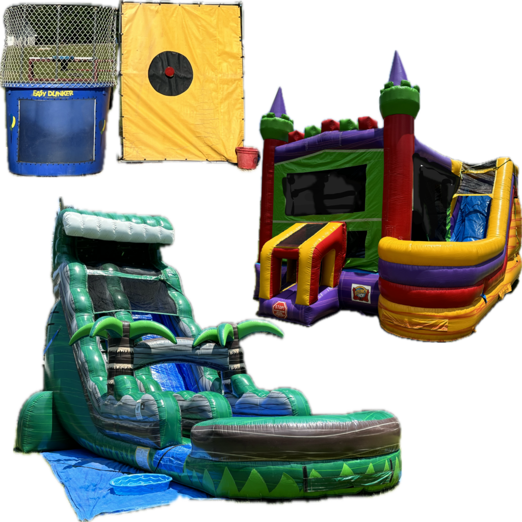 water slide inflatable slide bounce house bounce house slide dunk tank